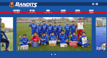 福島県いわき市サッカークラブチーム バンディッツいわきFCのHPをリニューアル