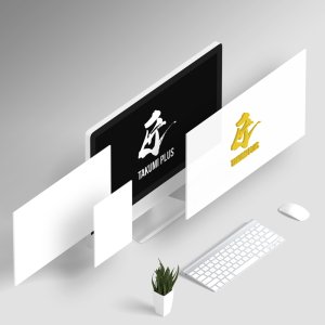 匠プラス 筆文字ロゴ